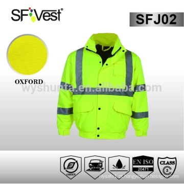 EN ISO padrão casaco de inverno impermeável jaqueta de segurança jaqueta reflexiva jaqueta jaqueta jaqueta de moto